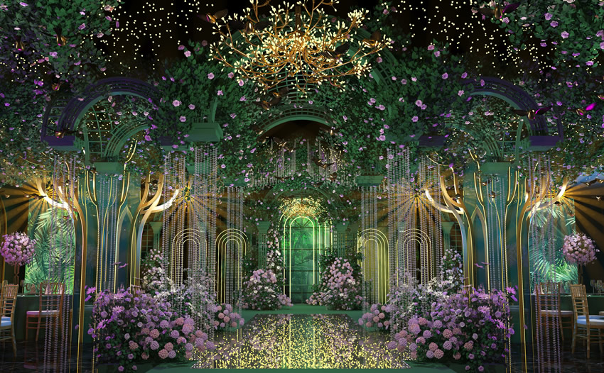 黄浦奇妙森林婚礼堂效果展示